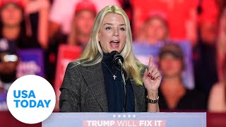 Trump nominates Pam Bondi for AG hours after Gaetz drops out  USA TODAY [upl. by Zehc10]