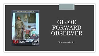 GI Joe Forward Observer 2001 Timeless Collection review [upl. by Narad]