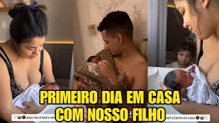 JAPA CHIMENES MOSTRA O PRIMEIRO DIA DELA EM CASA COM O FILHO PREMATURO SO ALEGRIA [upl. by Giorgio]