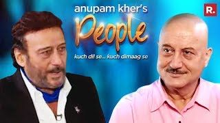 Anupam Khers People With Jackie Shroff  Exclusive Interview [upl. by Einittirb]