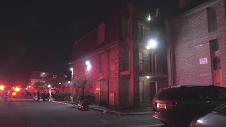 HFD 1 dead in SW Houston apartment fire [upl. by Gan]