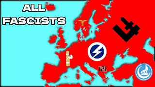 Europe but every country is Fascist Timelapse 20182050 [upl. by Defant914]