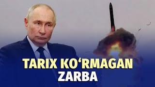 Rossiya «Rubej»ni ishga soldi Bu raketa yadroviy zarba ham bera oladi [upl. by Sammons]