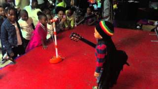 Myles KINGston first ever performance singing to Bob Marley [upl. by Troy]