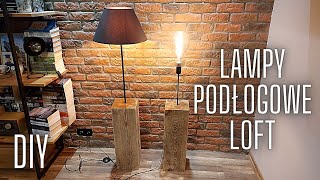 LAMPY PODŁOGOWE LOFT DIY [upl. by Fransis570]