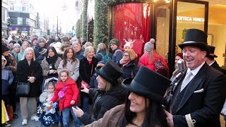 Incredible Scenes as Brown Thomas Doorman Sean Boland Gets Grafton Street Dancing [upl. by Etteval]