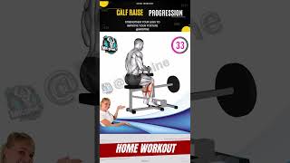 Calf Raise Progression workout spine kegelexercises reels tiktok asmr [upl. by Inat321]