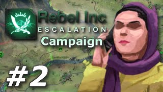 Rebel Inc Escalation Campaign  Operation Willful Cougar Part 2 [upl. by Erde72]