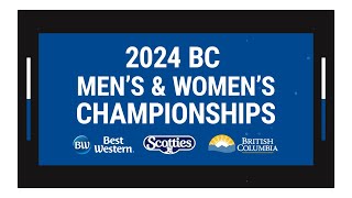 2024 BC Scotties Women’s Curling Championships  3 vs 4 [upl. by Noskcaj172]