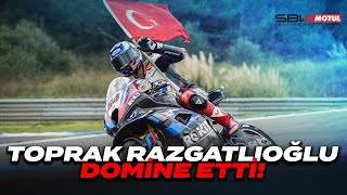 TOPRAK RAZGATLIOĞLU DUCATILERİ KÜÇÜK DÜŞÜRDÜ  WSBK 2024 Estoril 2 Yarış Özeti [upl. by Euqinemod527]