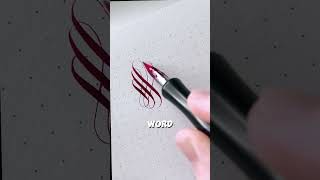 Have u ever wrote one Link in BIO fountainpen satisfying penmanship shorts [upl. by Irafat]