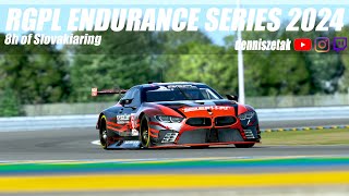 rF2  RGPL 8 hours of Slovakiaring  BMW M8 GTE [upl. by Odnamla]