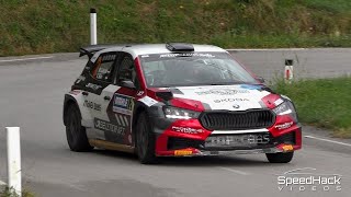 12 MAHLE Rally Nova Gorica 2024  Slippery Shakedown [upl. by Denney]