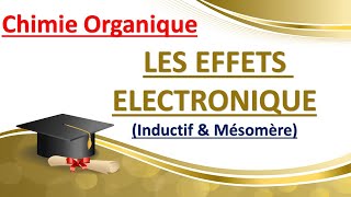 Chimie Organique Les Effets Electronique  Inductifs et Mésomère [upl. by Adien316]