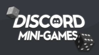 TOP 5 Discord MiniGames BOTS 2021 [upl. by Bette-Ann]