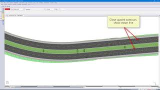 CIVIL DESIGNER software Crowned dual carriageway design [upl. by Mcclain]