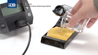 How to Use Weller WE 1010 Soldering Station [upl. by Grounds557]