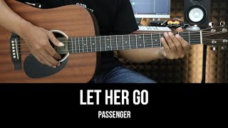 Let Her Go  Passenger  EASY Guitar Tutorial with Chords  Lyrics [upl. by Colver686]