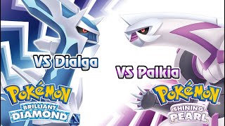 Pokémon Brilliant Diamond amp Shining Pearl  PalkiaDialga Battle Music HQ [upl. by Meuse578]