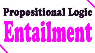 Propositional Logic Proofs Syntactic Entailment Proof Deductive Apparatus [upl. by Muriel]