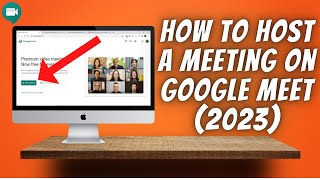 How To Host A Meeting On Google Meet ✅ [upl. by Trakas]