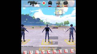 MP7 level 1 level 2 level 3 Helmet damage test pubgmobile shorts pubg [upl. by Suelo]