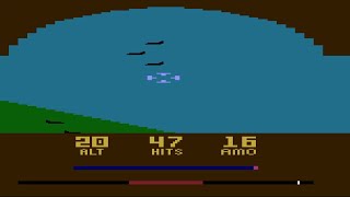 Air Raiders Atari 2600 Gameplay [upl. by Petty887]