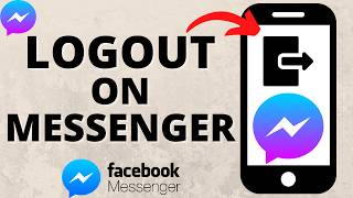 How to Logout of Messenger  Sign Out of Facebook Messenger [upl. by Eerehs]