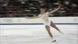 Tonya Harding USA  1992 Albertville Ladies Free Skate [upl. by Aihset]