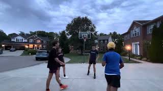 2V2 BASKETBALL GAME 4 PART 2 RAW FOOTAGE [upl. by Schnabel]