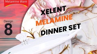 XELENT DOUBLE GLAZE CRYSTAL COTED GLASS COVER DINNER SET [upl. by Eadie882]