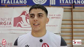 Antenore vs Futsal Atesina intervista a Simone Ballarin [upl. by Nive425]