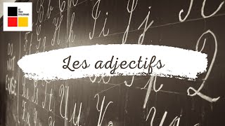 Les adjectifs en allemand [upl. by Esra689]