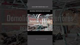 Demoledora ES  Expertos en Demoliciones y Desmantelamientos🔨 Servicios que Ofrecemos Demoliciones [upl. by Terri168]