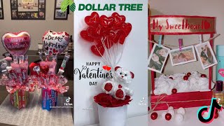 DOLLAR TREE DIY VALENTINES DAY GIFT DECOR PART 2  TIKTOK COMPILATION [upl. by Ecidnac]