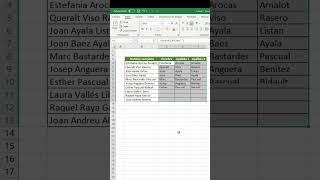 Separar NOMBRES y APELLIDOS en EXCEL superexcel microsoftexcel excel [upl. by Nadine]