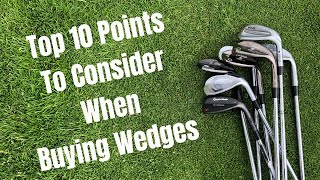 Top 10 Points to Consider When Buying Wedges [upl. by Auhso]