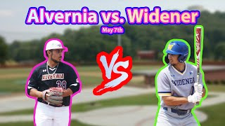 Alvernia University vs Widener Baseball SemiFinals [upl. by Onofredo14]