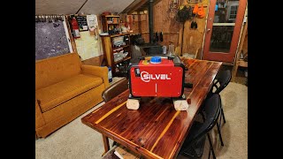 SILVEL DIESEL HEATER Putting it together in the Farmhouse Workshop Using it at THE TENT [upl. by Tnarg]