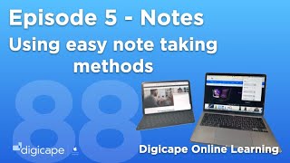 Apple Notes Episode 5  Using easy note taking methods [upl. by Kalikow]