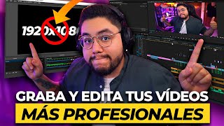 ¡Así grabo y edito mis vídeos para YouTube Trucos y tips para verte más profesional  Duodedos [upl. by Vrablik398]