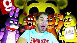 ENCERRADO EN FIVE NIGHTS AT FREDDYS CON LOS ANIMATRONICOS de FNAF [upl. by Fablan]