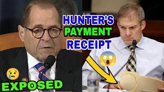 HUNTER PAID YOU Jim Jordan REVEALS New PAYMENT Receipt From Hunters PC Jerry Nadler in SHAMBLES [upl. by Masson]