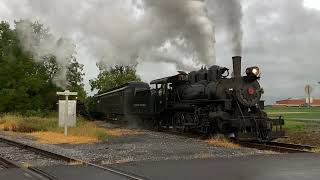 Everett Railroad 11 Steam Into The Cove August 31 2024 [upl. by Animehliw]