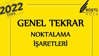 Genel Tekrar  Noktalama İşaretleri  RÜŞTÜ HOCA [upl. by Ilehs]