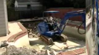 Pool Demolition Swimming Pool Removal [upl. by Clara]