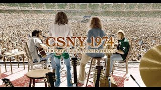 CROSBY STILLS NASH amp YOUNG  Almost Cut my Hair Live 1974 [upl. by Sialac]