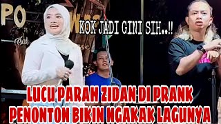 🔴Karena Lagu Ini Zidan Kena Prank Penonton Yaya Ketawa Ngakak😁 [upl. by Yerggoeg109]