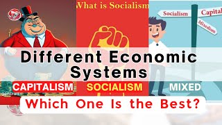 Learn Capitalism vs Socialism vs Mixed Economy – Definition Key Features Advantages amp Disadvantages [upl. by Gaw733]