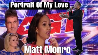 Replica of Matt Monro is Alive Again  Portrait Of My Love  America’s Got Talent 2024 [upl. by Lister755]